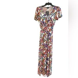 Nina Leonard Maxi Dress NWT